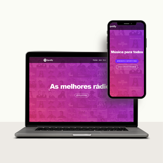 Miniatura do Site Spotify